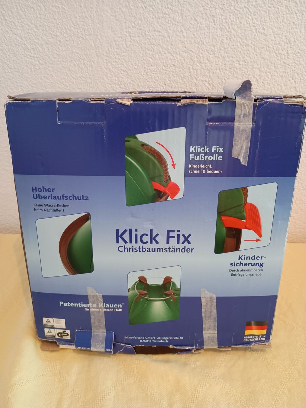 Basi per albero di Natale: Niko Christbaumständer Klick-Fix – Usato da Buchs AG venduto da ReaNaTsch 2