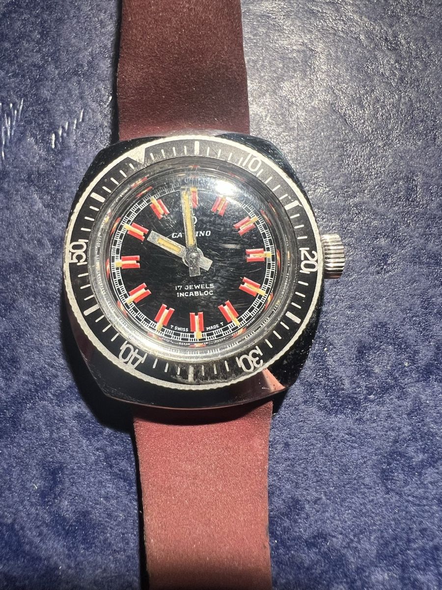 Candino Orologi: Candino Vintage Taucheruhr – Usato da Laufen venduto da groove60