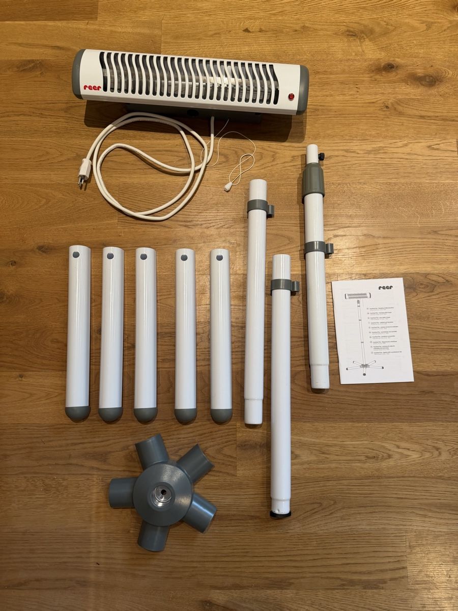 Reer Radiatori: Reer Heizstrahler 500W mit Timer & Kippsicherung – Usato da Oberkirch LU venduto da LoVelo3 1