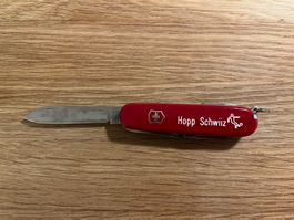 Victorinox Sackmesser mit Gravur Hopp Schwiiz neu mit Box