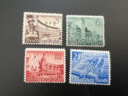 Deutsches Reich 1940  MiNr. 739-742  *  (5087)