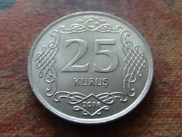 TURQUIE  25 Kurus  2018