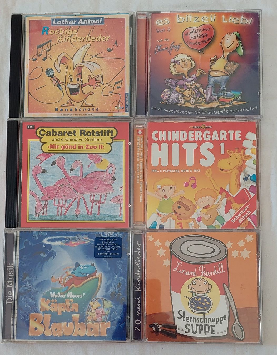 CD: 6 CD Kinder Musik, auch einzeln möglich – Usato da Uitikon Waldegg venduto da Smeragol