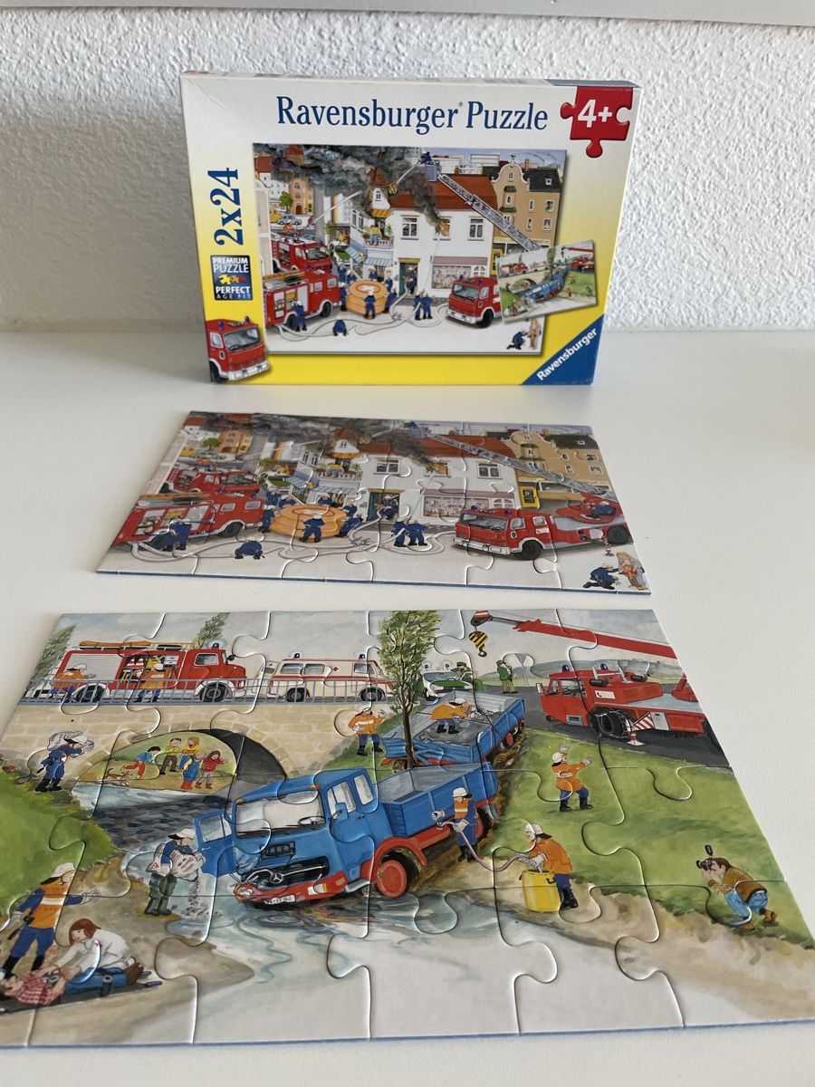 Ravensburger Puzzle: Puzzle 4+ Feuerwehr – Usato da Mönchaltorf venduto da Snoopy2002