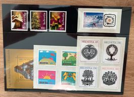 LOT SCHWEIZER BRIEFMARKEN NEU