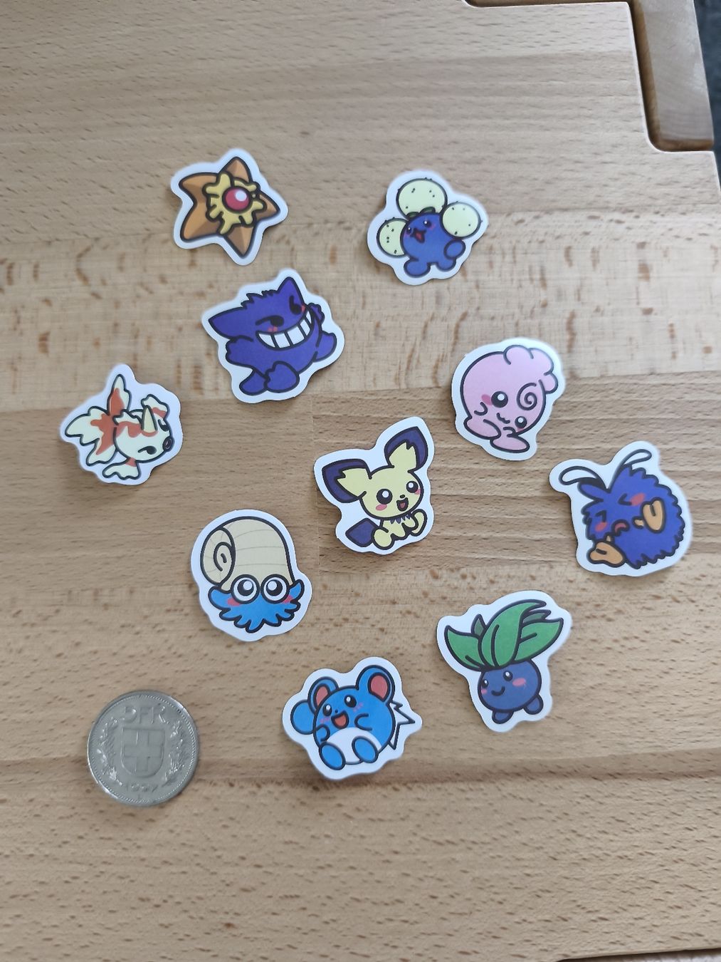 Sticker: 10 süsse Pokemon Sticker – Nuovo (secondo la descrizione) da Näfels venduto da ChocolateMuffin