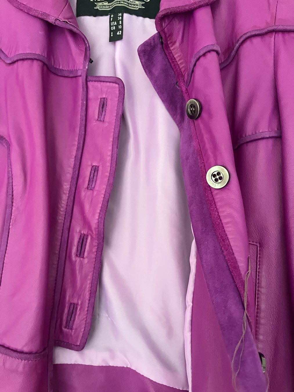 Giacche: Leder Jacke von Manebo – Nuovo (secondo la descrizione) da Zürich venduto da pizzobeatrice 4