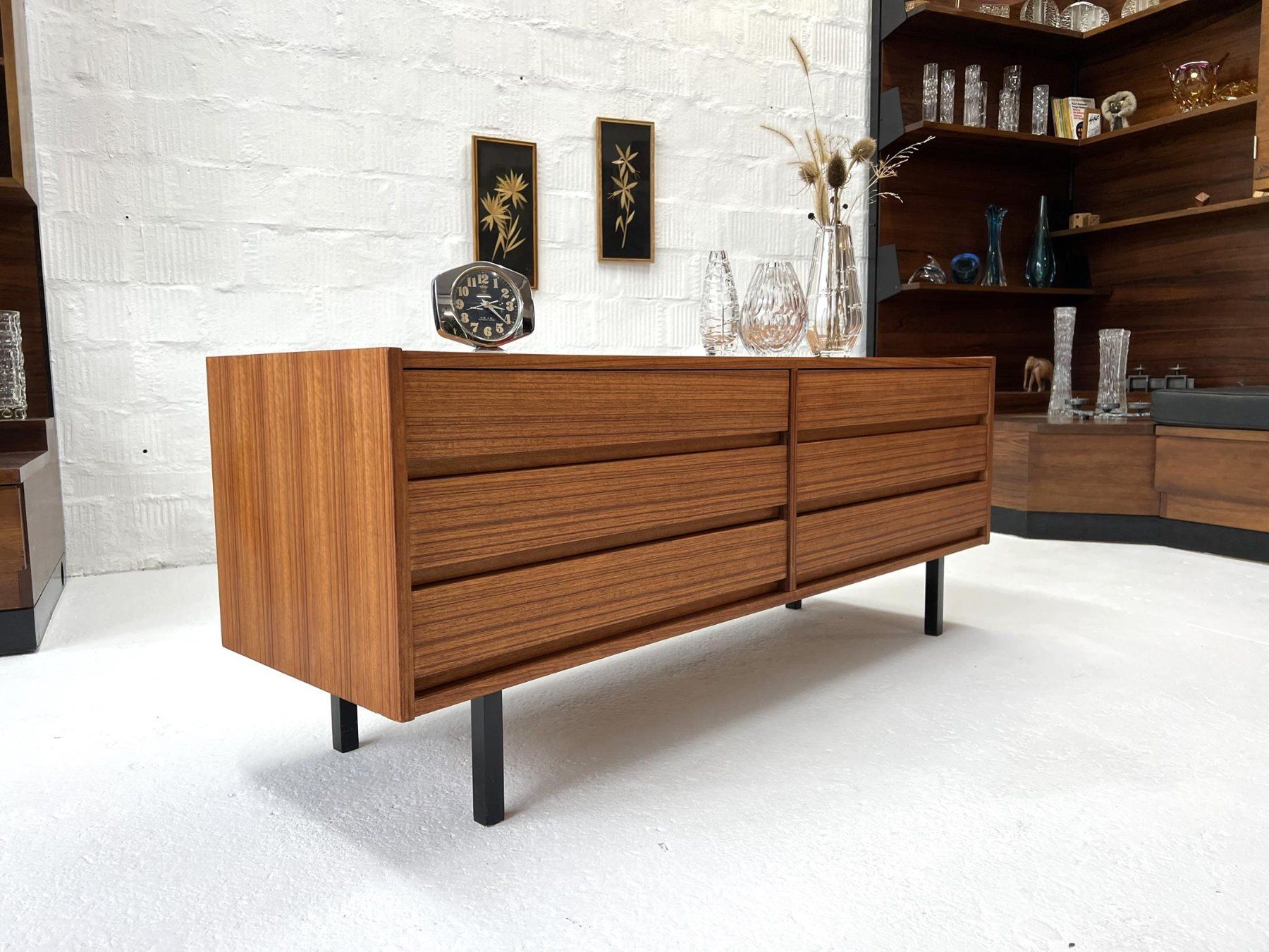 Cassettiere: Mid-Century Kommode - 60er Jahre - Modular – Usato da Walzenhausen venduto da stilvollwohnen