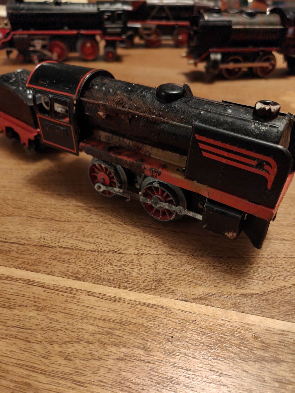 Modelleisenbahnen: Dampflokomotive mit Tender, Spur 0. – Gebraucht aus Flumenthal von mar_wyw8 1