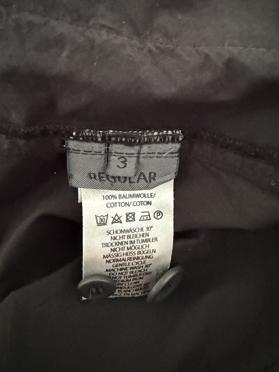 Oska Giacche: Veste OSKA noir taille 3 avec capuche 100% coton – Usato da Prangins venduto da Leelou11 3