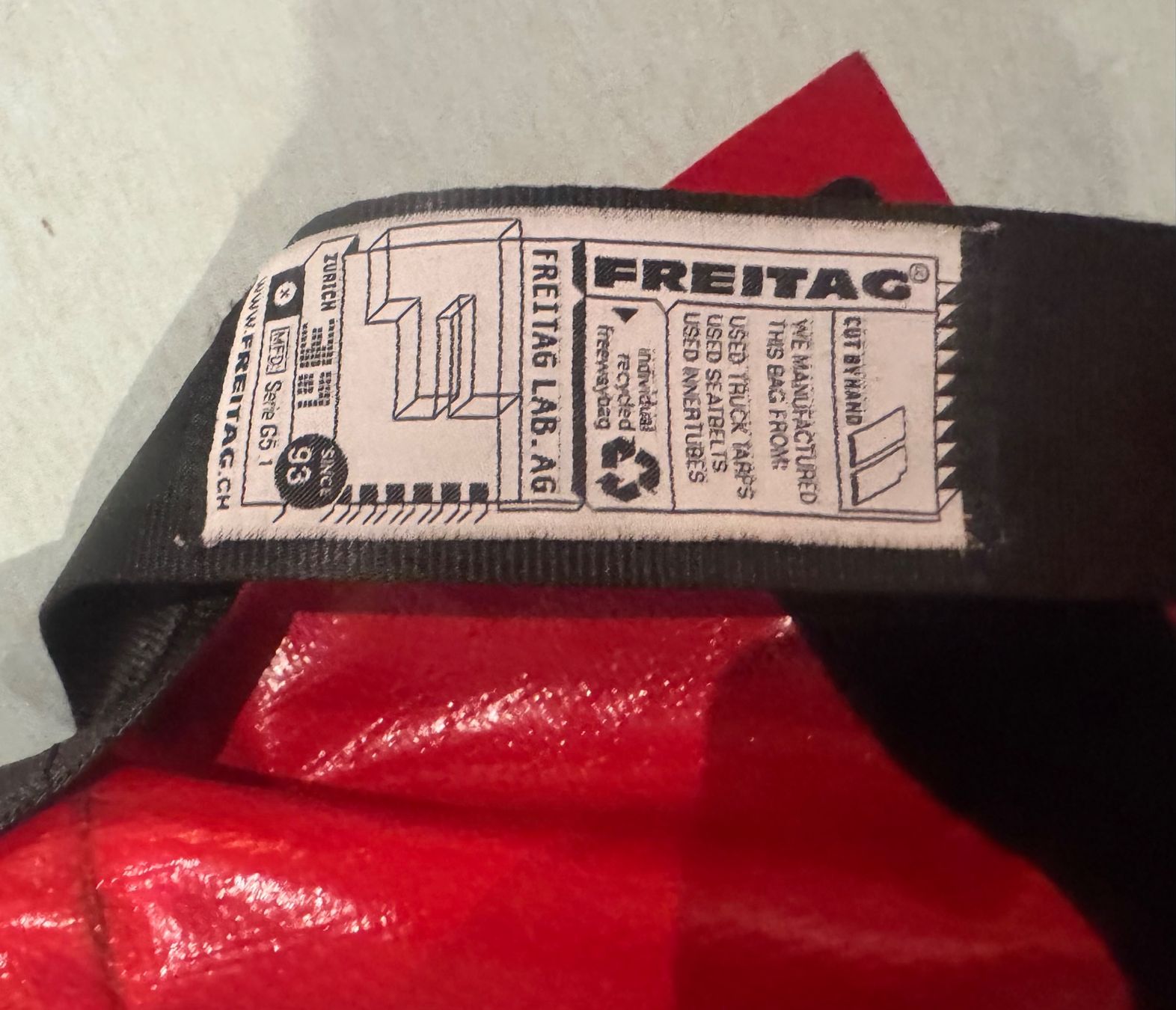 Freitag Taschen: **** SCHÖNE FREITAG LASSIE TASCHE **** – Gebraucht aus Giumaglio von soloemi 7