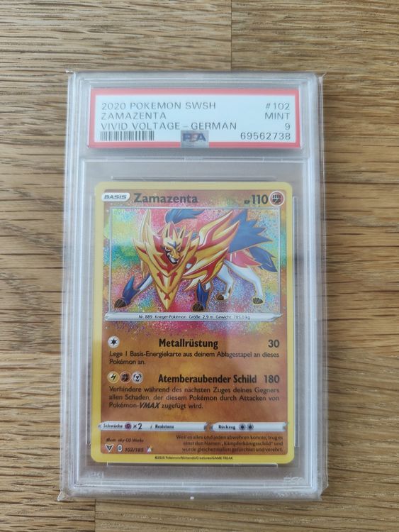 Pokemon Zamazenta Amazing Rare PSA 9 | Kaufen Auf Ricardo