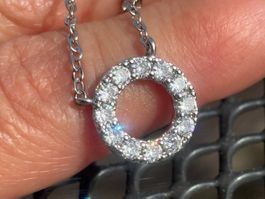 Luxus Elegante Kette Farbe : Silber