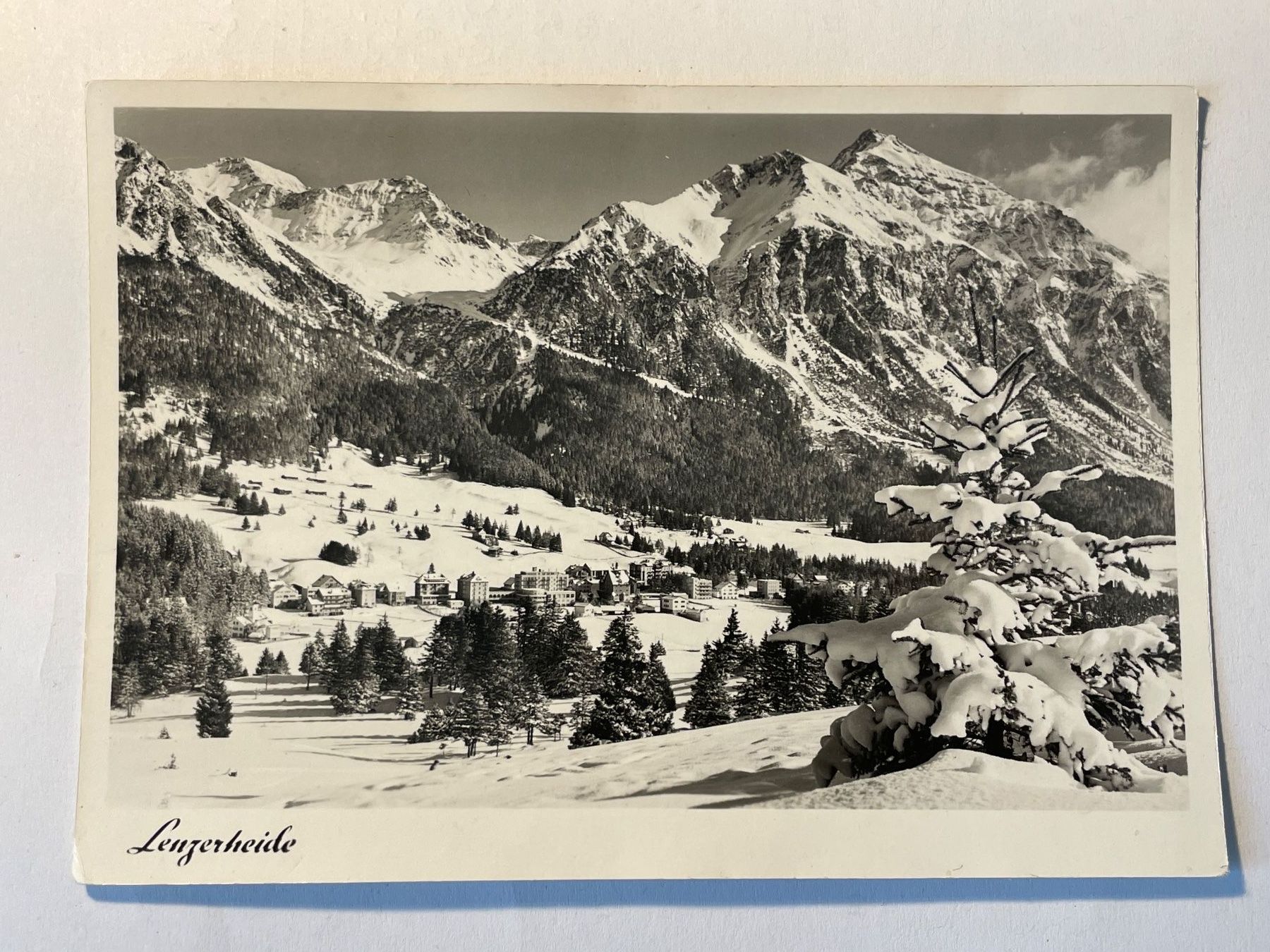 Cartoline postali: Alte Ansichtskarte Lenzerheide, Graubünden, Winter – Usato da St. Gallen venduto da Gallus8