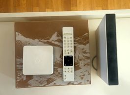 Swisscom TV Box mit Fernbedienung und HighSpeed Router