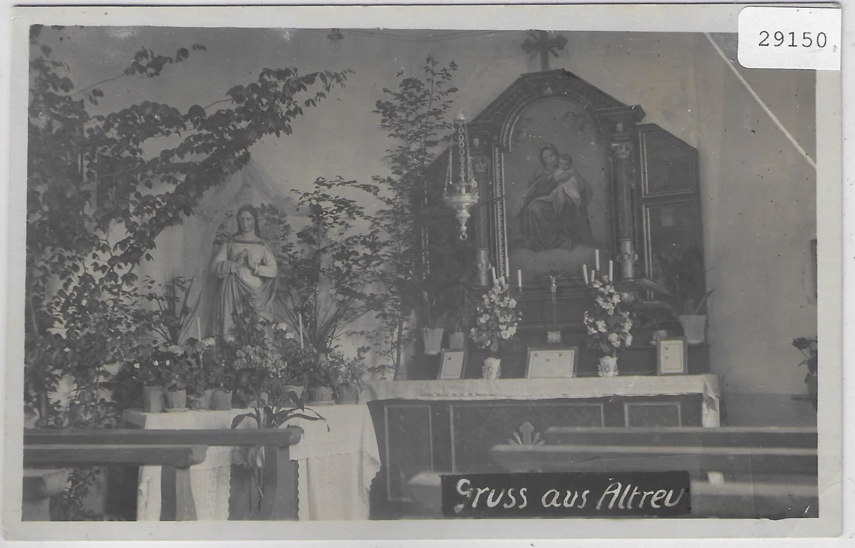 Cartoline postali: Gruss aus Altreu - Kirche – Usato da Ettingen venduto da Kartenplanet