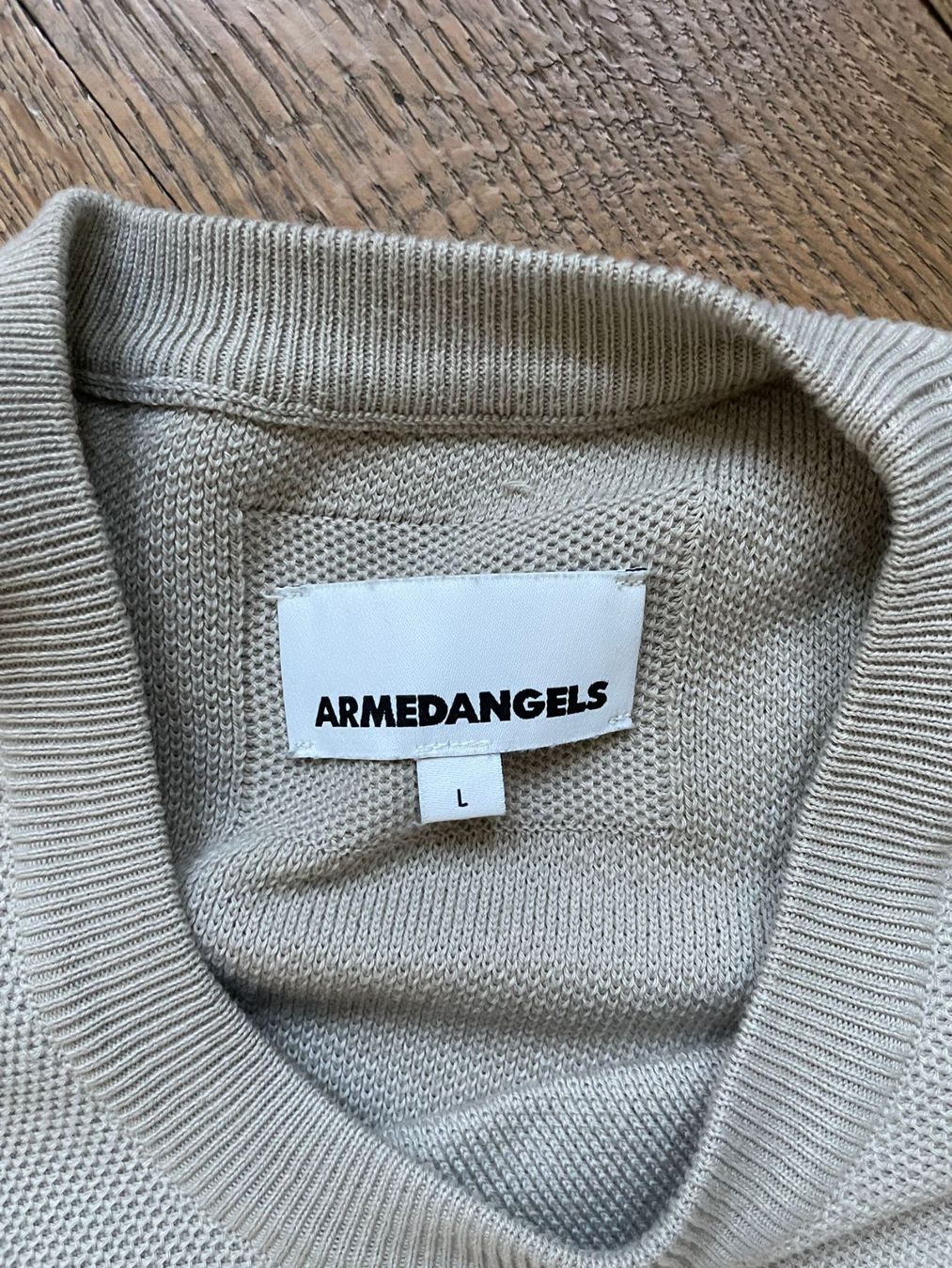 Armedangels T-shirt: Armedangels Sommer-Strickshirt – Gr. L – Usato da Solothurn venduto da philippe_wehrli
