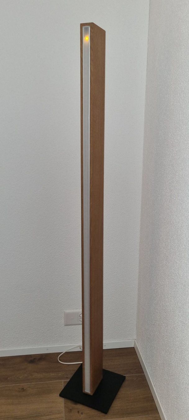 Lampade: Massiv Eichenholz-LED-Stehleuchte 150cm – Nuovo e nell'imballaggio originale da Pfeffikon LU venduto da Andy1969 8