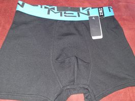 Neue Herren Boxershorts Gr. M/3 165/85CM schwarz türkis