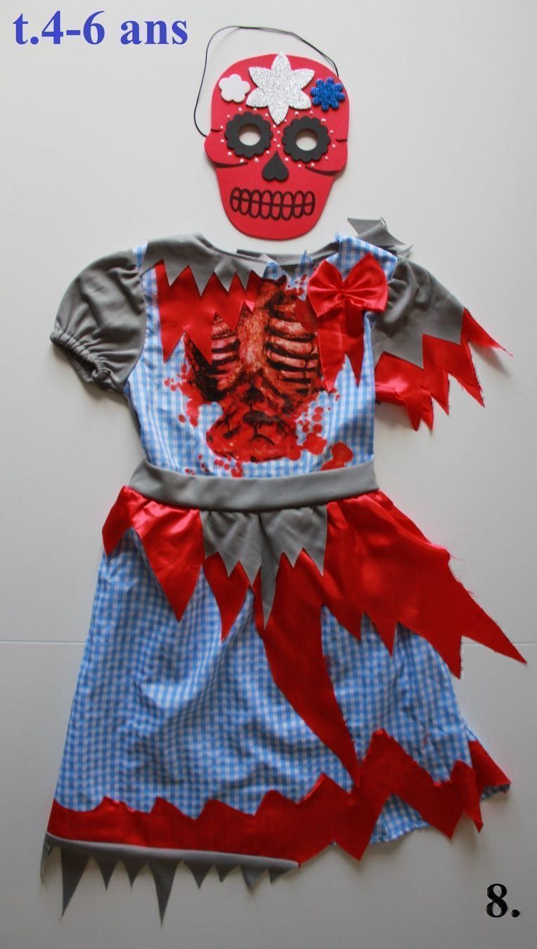Costumi: Costume zombie - squelette t. 4 - 6 ans – Usato da Peseux venduto da CoolShoping