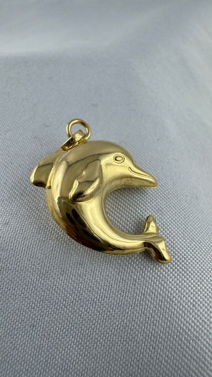 Ciondoli: Delfin Anhänger in 750 Gold / 18 Karat – Nuovo (secondo la descrizione) da kreuzlingen venduto da fantasy_schmuck 8