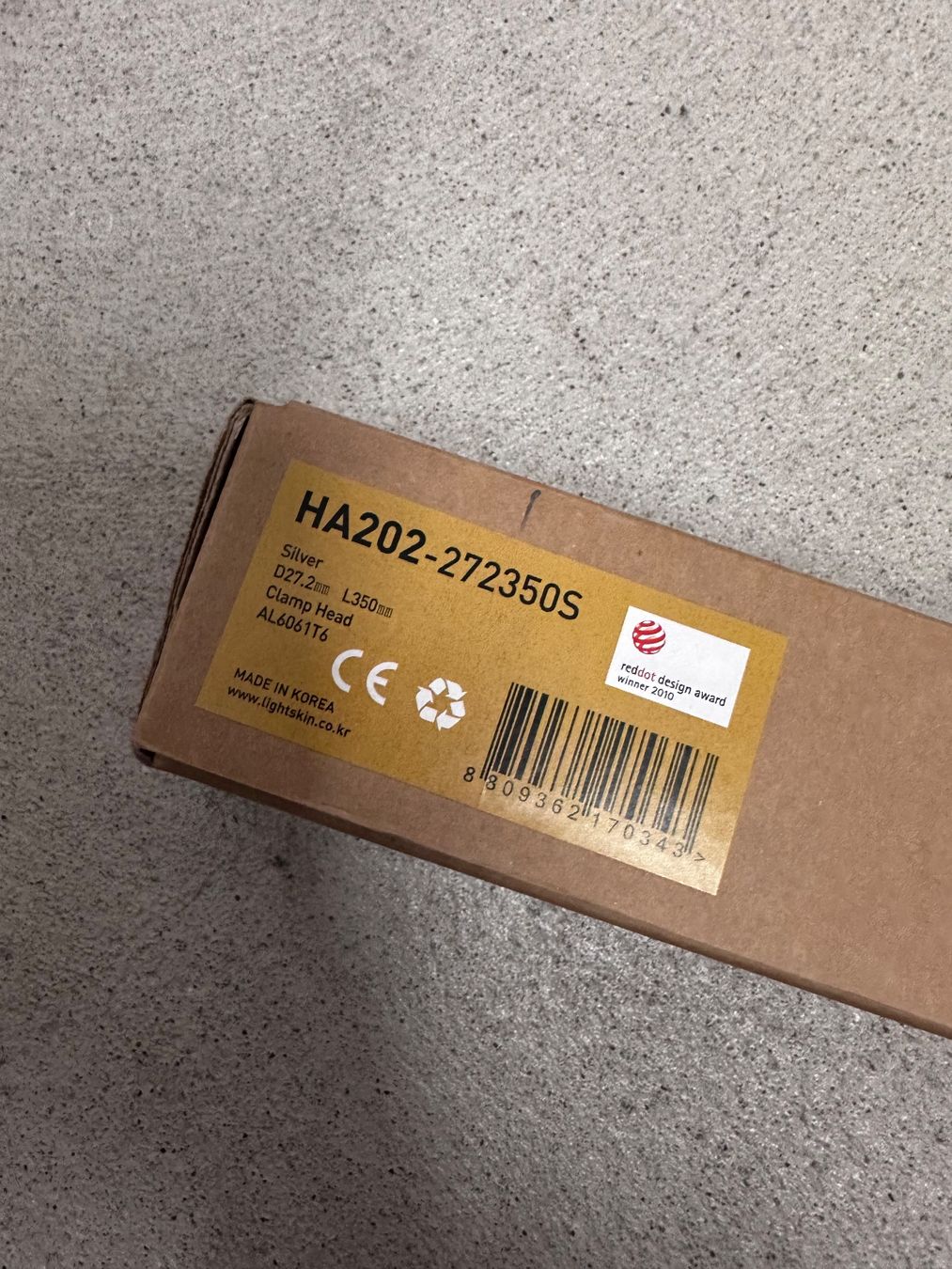 Pezzi di ricambio: Sattelstütz mit LED 27.2 mm 350 mm Silber – Usato da Gossau (ZH) venduto da DSCapeta 3