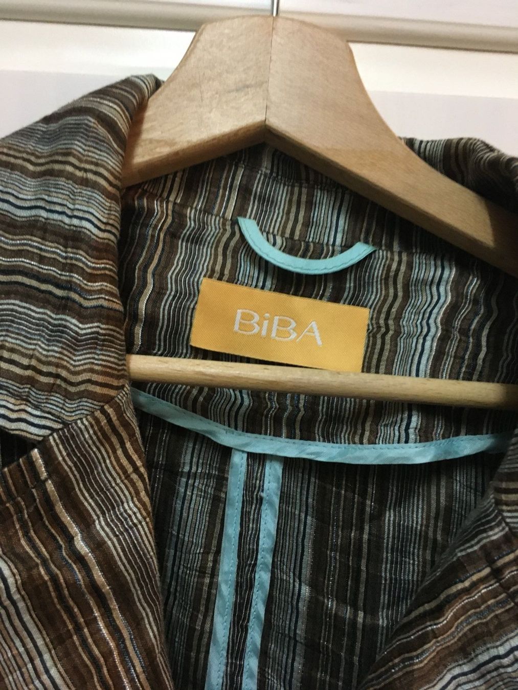 Giacche: BIBA Blazer, Gr.40, gestreift, Leinen – Usato da Arni AG venduto da Mimo007 1