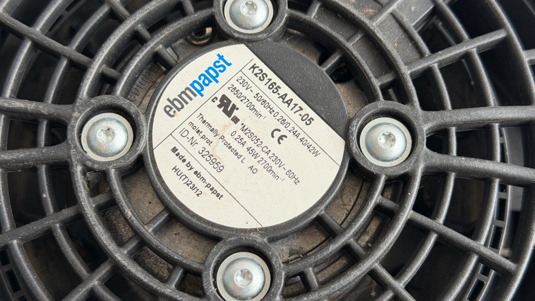 Ventilatori: Filterlüfter mit Filterrahmen Rital SK3241.100 – Usato da Huttwil venduto da Thoste 4