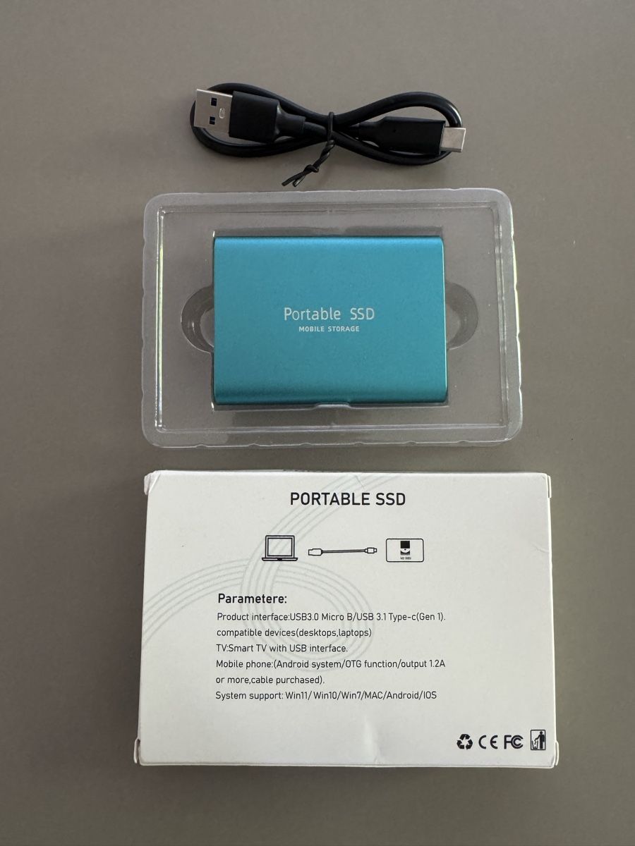 Dischi rigidi: Externe SSD Festplatte 1TB neu! – Nuovo e nell'imballaggio originale da Dübendorf venduto da e90_2m9j 1