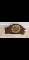 Horloge de cheminée, en bois