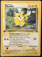 Pokémon Pikachu 60/64  1. Edition Deutsch  Dschungel