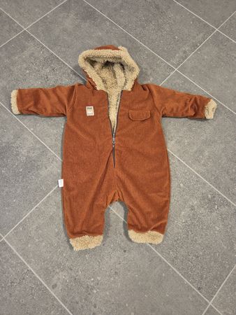 Winter Overall Baby Cord Teddy Braun