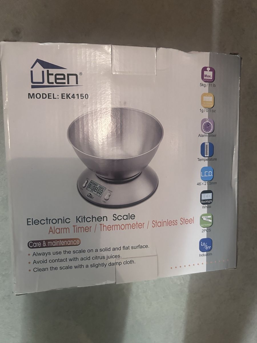 Elettrodomestici da cucina: kitchen scale stainless steel – Usato da Belp venduto da jan_6yvx 1