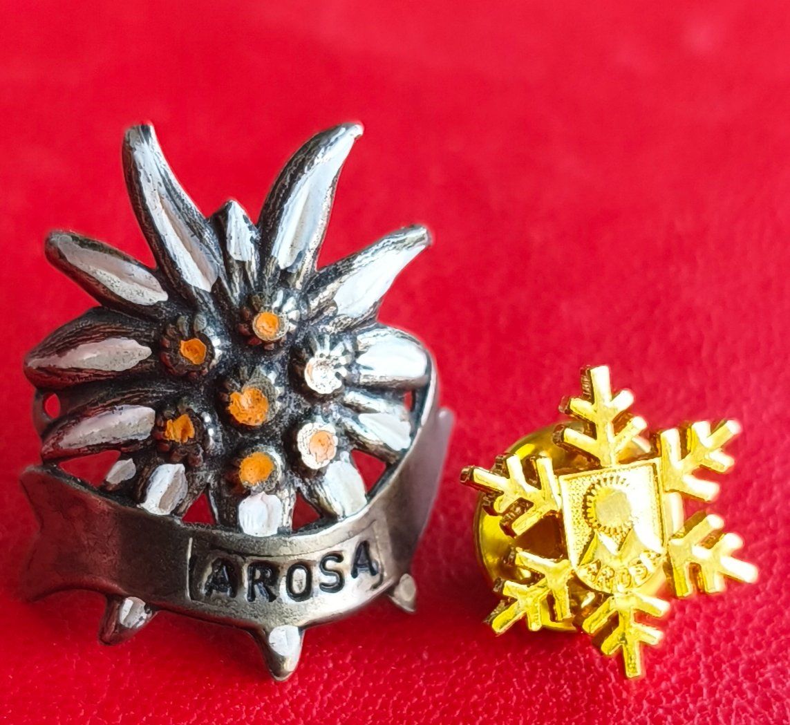 Placchette & Badge: 2 Abzeichen von Arosa, fairer Vers. – Usato da Zürich venduto da Tanteemma369