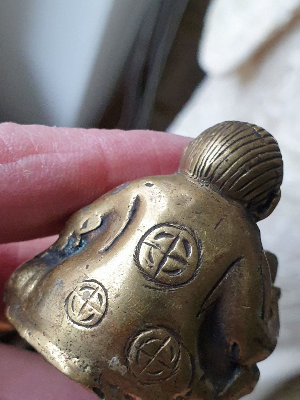 Figuren: Antike China Messingfigur Chinamann – Gebraucht aus Bottmingen von sandy_2 6