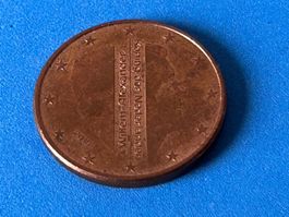 Netherlands - 5 Euro Cents - Willem-Alexander 2018
