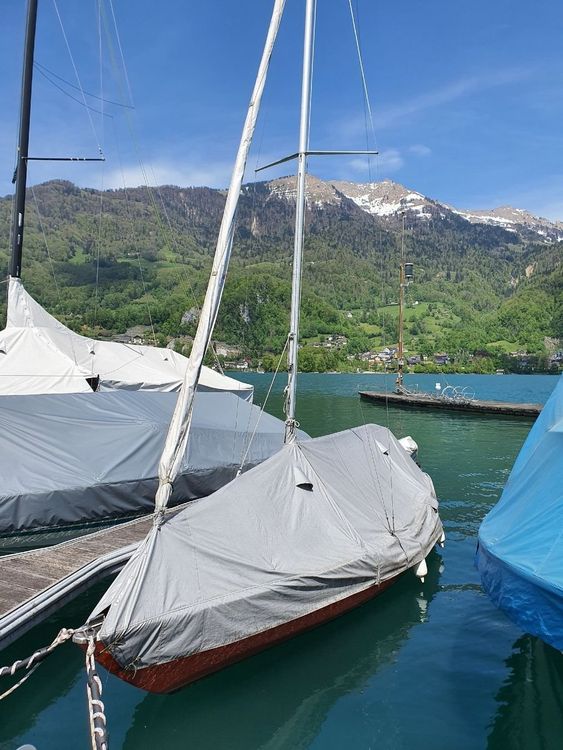 Segelboot Portier Yngling (prüfungsfrei)mit Strassenanhänger (Gebraucht ...