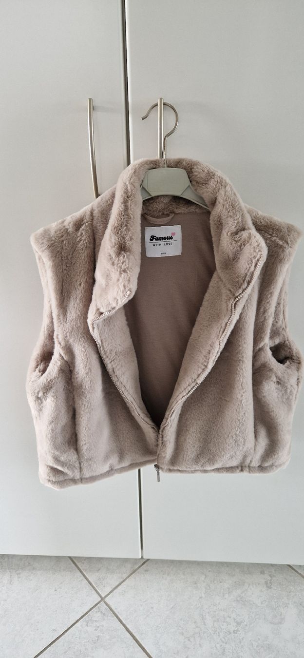 Giacche: Veste aus Nickiplüsch in Grösse L – Nuovo (secondo la descrizione) da Wiesendangen venduto da Stregolina 2