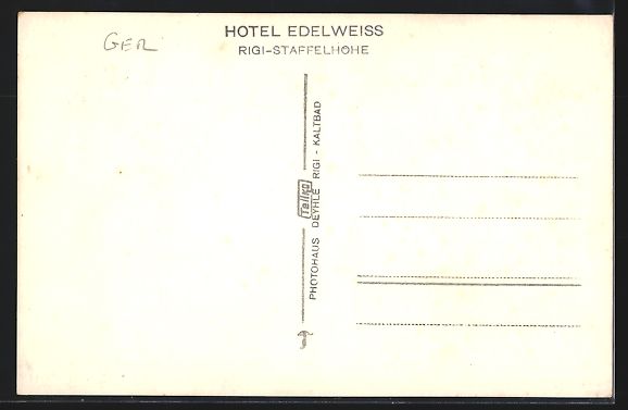Cartoline postali: Rigi-Staffelhöhe, Jugendherberge mit Ga – Usato da Berlin venduto da bartko-reher 1