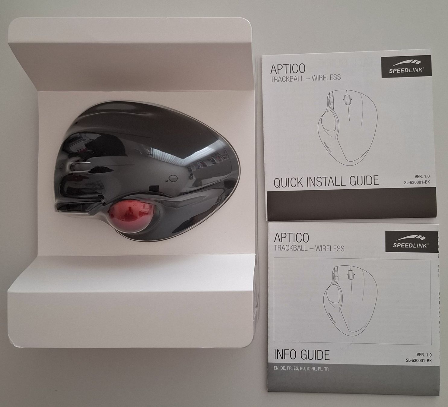 Mouse: Speedlink Aptico Trackball Wireless Schwarz – Nuovo (secondo la descrizione) da Aarau venduto da toni1954 2