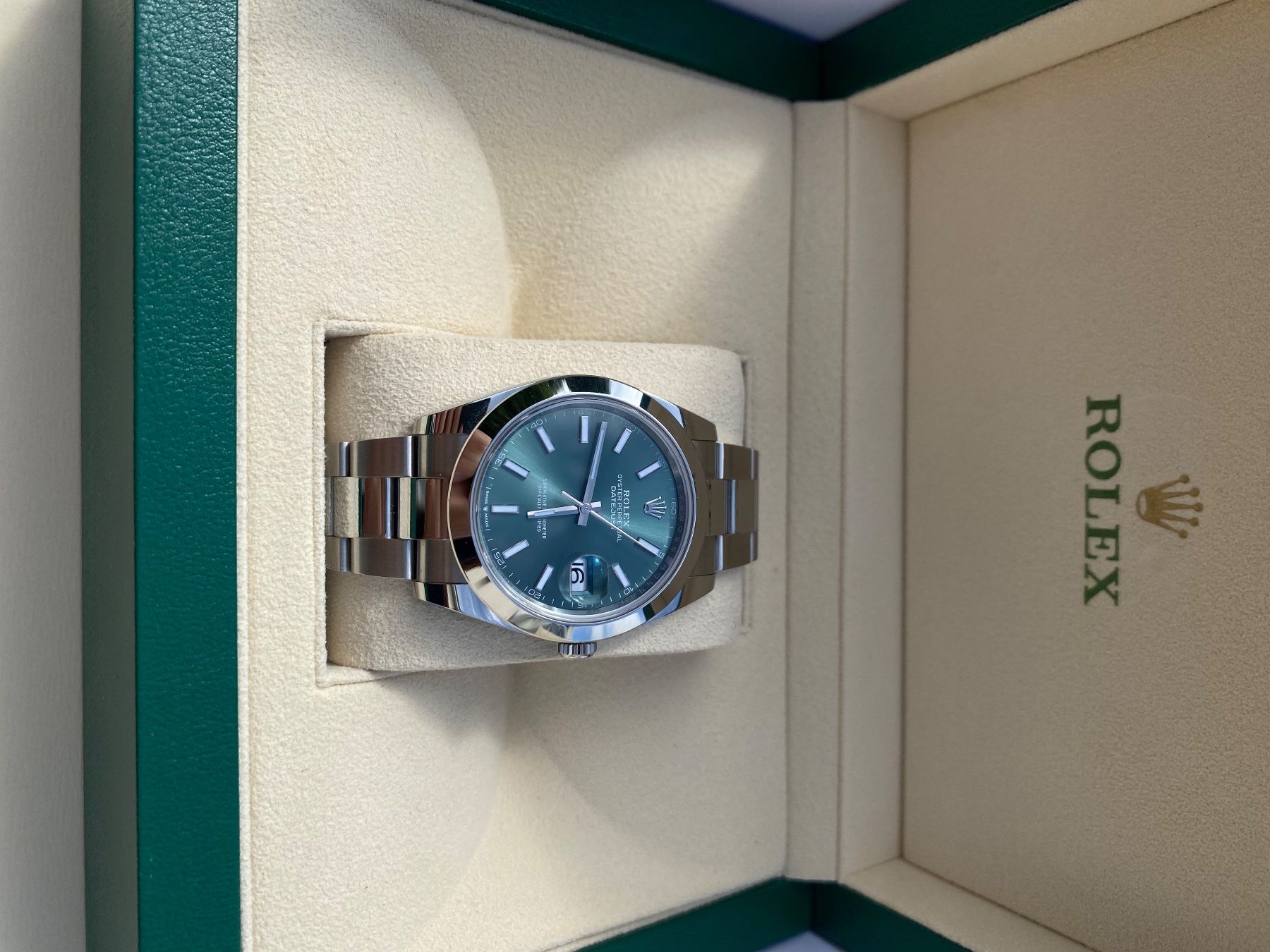 Rolex Uhren: Rolex Datejust 41 Green – Gebraucht aus Menziken von tho_xp7x 3