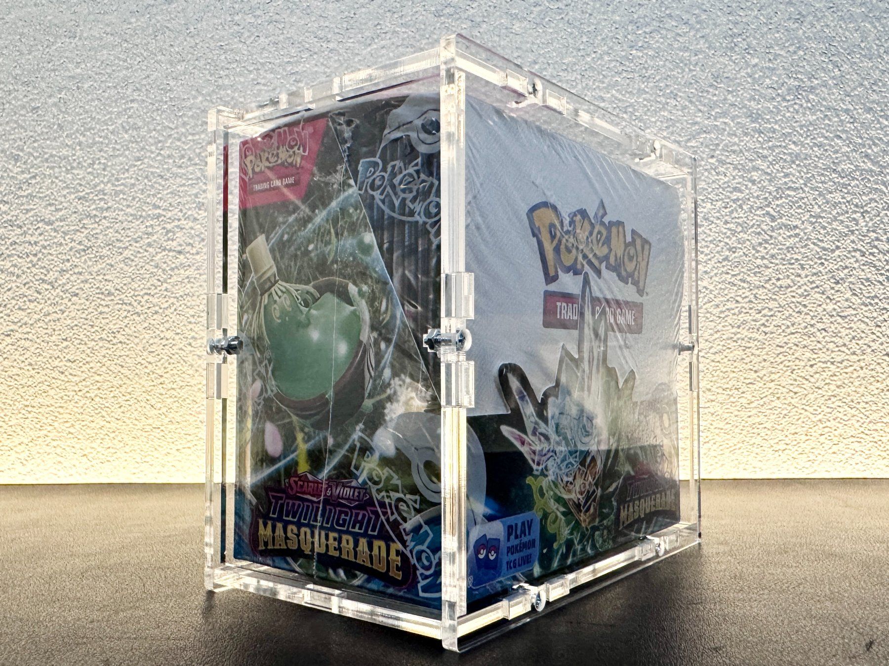 Pokémon Carte collezionabili: Pokémon Twilight Masquerade Display EN OVP + Acrylbox – Nuovo e nell'imballaggio originale da Schlatt TG venduto da catch_up 1