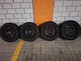 4x Stahlfelgen 205/55/R16 VW Touran II Golf VI