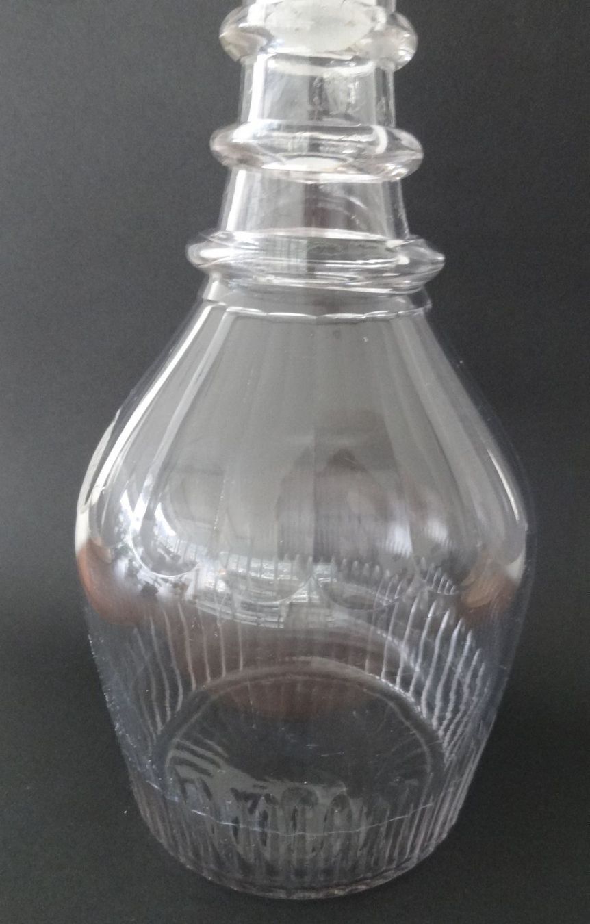 Caraffe: Karaffe, 1810, original georgianisch, geschliffen – Usato da Locarno venduto da Sicabe 1