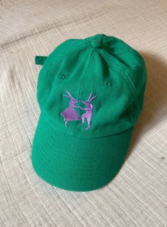 Ensoie Cap grün/pink-lila