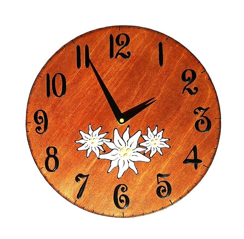 Orologi da terra & Orologi da parete: Horloge murale Edelweiss , en bois – Nuovo e nell'imballaggio originale da Chamoson venduto da OkGeo