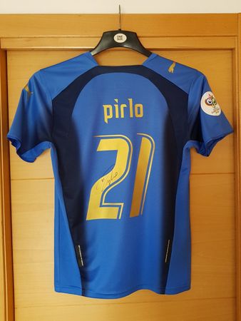 Andrea Pirlo - Italien WM 2006 Trikot - Signiert