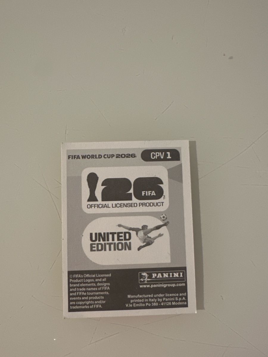 Panini Carte collezionabili: Panini 2026 CPV1 – Nuovo (secondo la descrizione) da Bern venduto da akl_sy9s 1