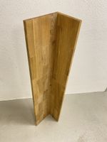 Eckregal Holz Massiv Eiche L-Form Wandmontage guter Zustand