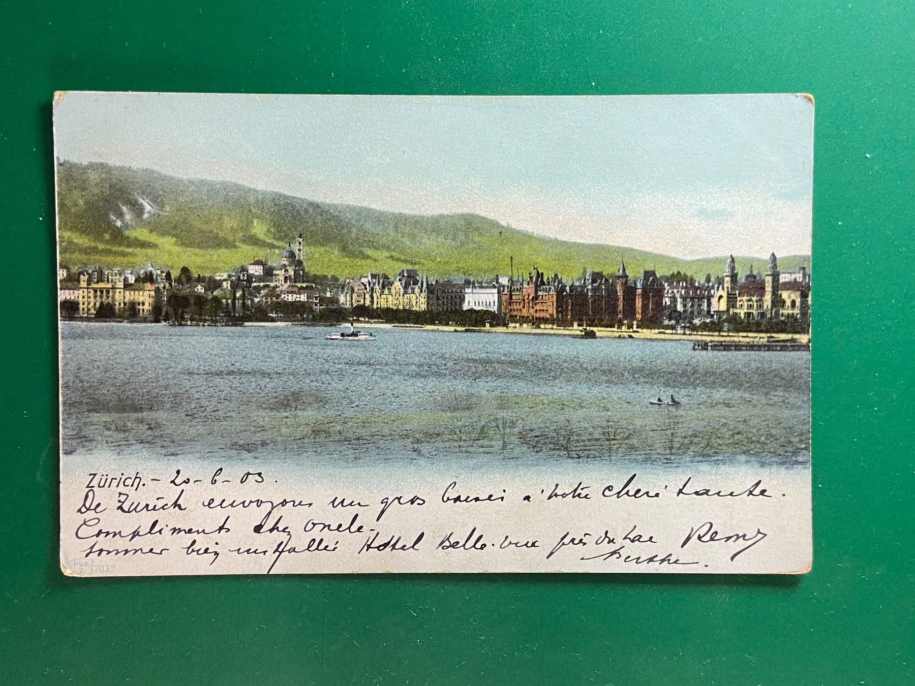 Cartes postales: Zürich – D'occasion à Steg VS par _vinci_